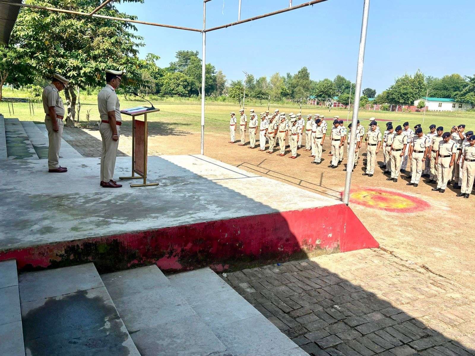 45वीं बटालियन एसएसबी वीरपुर में श्रद्धा एवं सम्मान के साथ मनाया गया पुलिस स्मृति दिवस