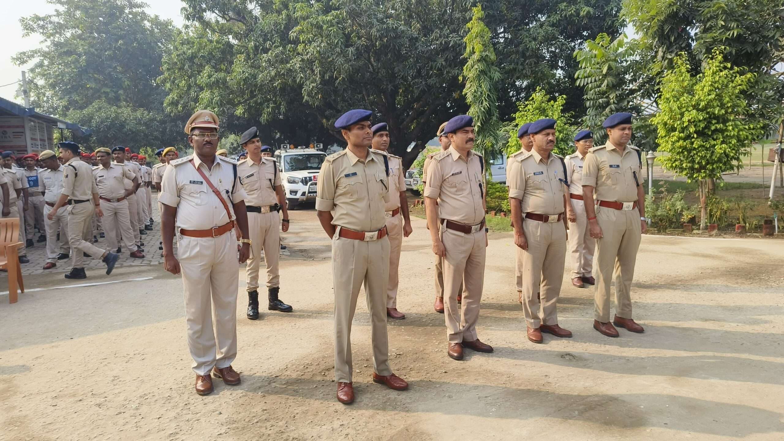 संस्मरण दिवस पर याद किये गये शहीद पुलिसकर्मी