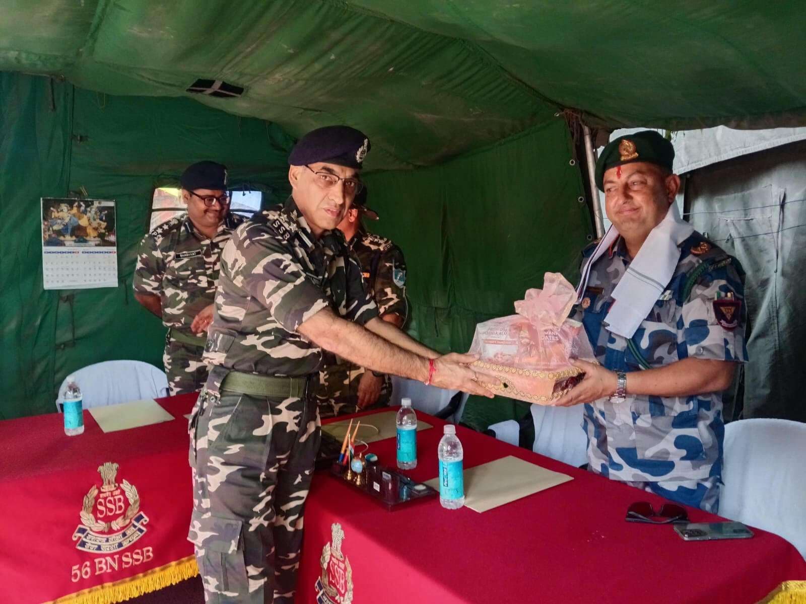 एसएसबी व नेपाल एपीएफ के बीच समन्वय बैठक