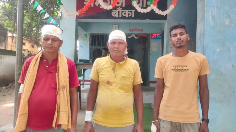 जमीन विवाद में दो पक्षों के बीच हिंसक झड़प, तीन जख्मी