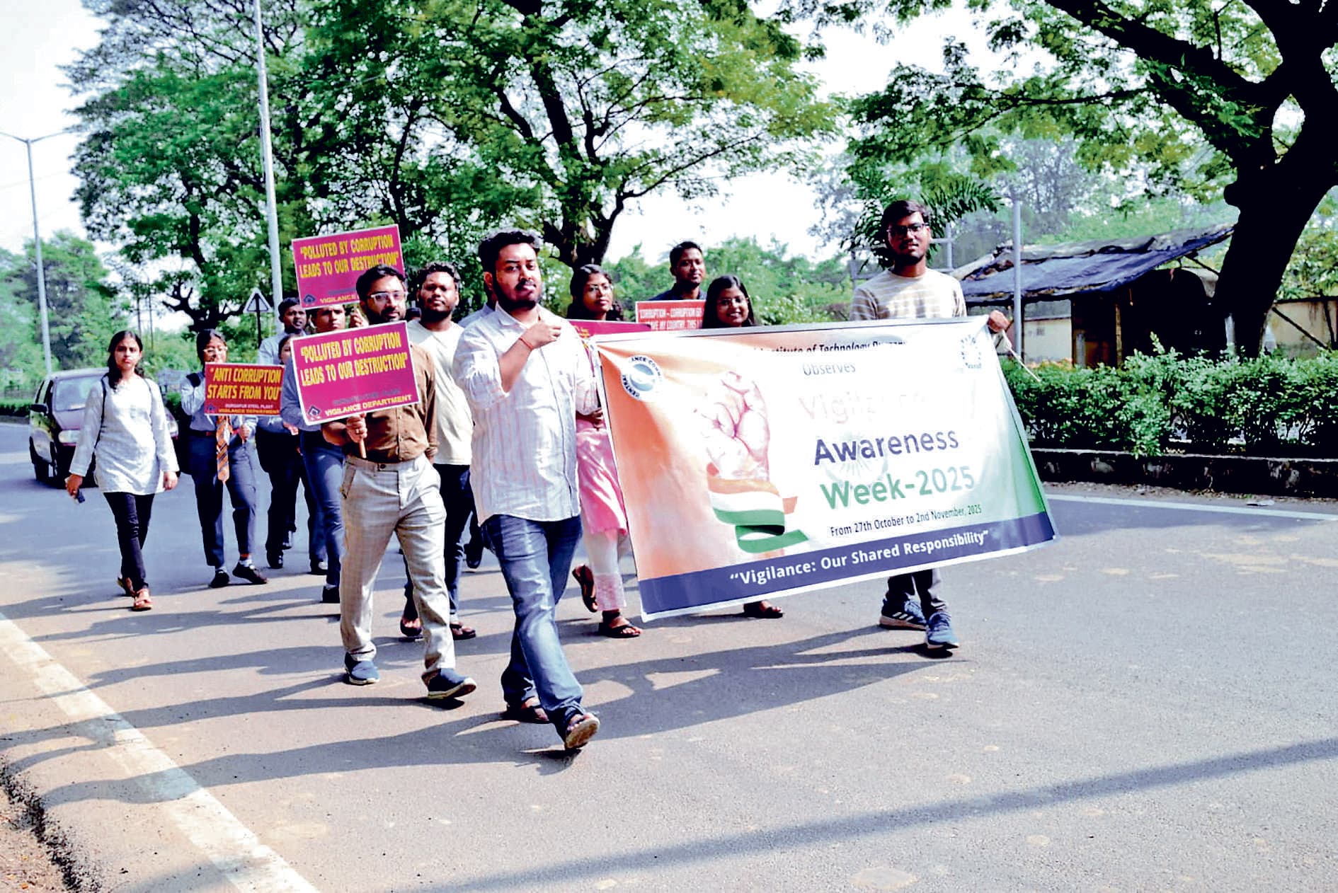 दुर्गापुर इस्पात संयंत्र में सतर्कता जागरूकता सप्ताह