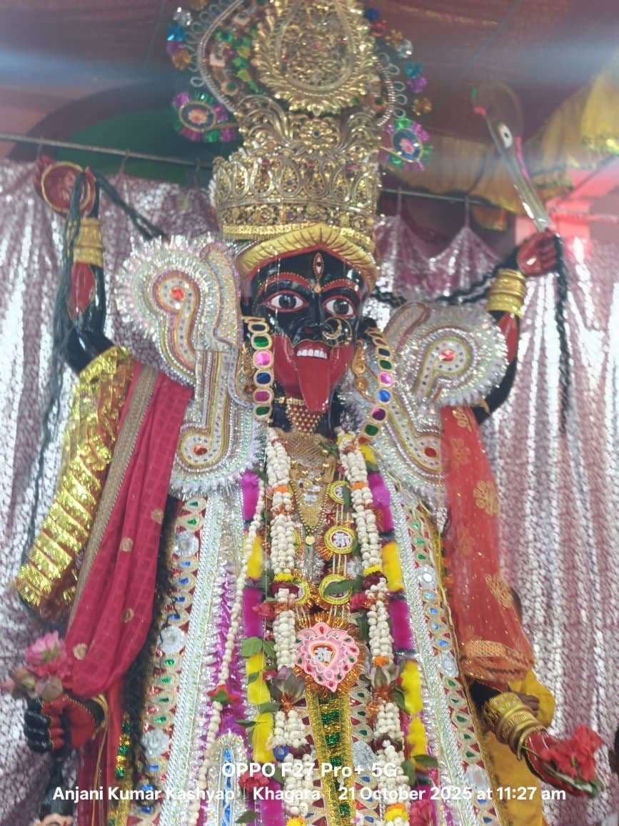 Bhagalpur news मां बम काली के पट खुले, दर्शन को उमड़े श्रद्धालु