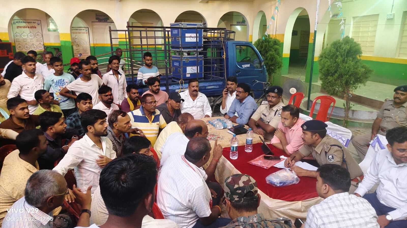 हसनपुर काली पूजा विसर्जन शोभायात्रा आज, सौहार्दपूर्ण वातावरण में संपन्न कराने का निर्णय