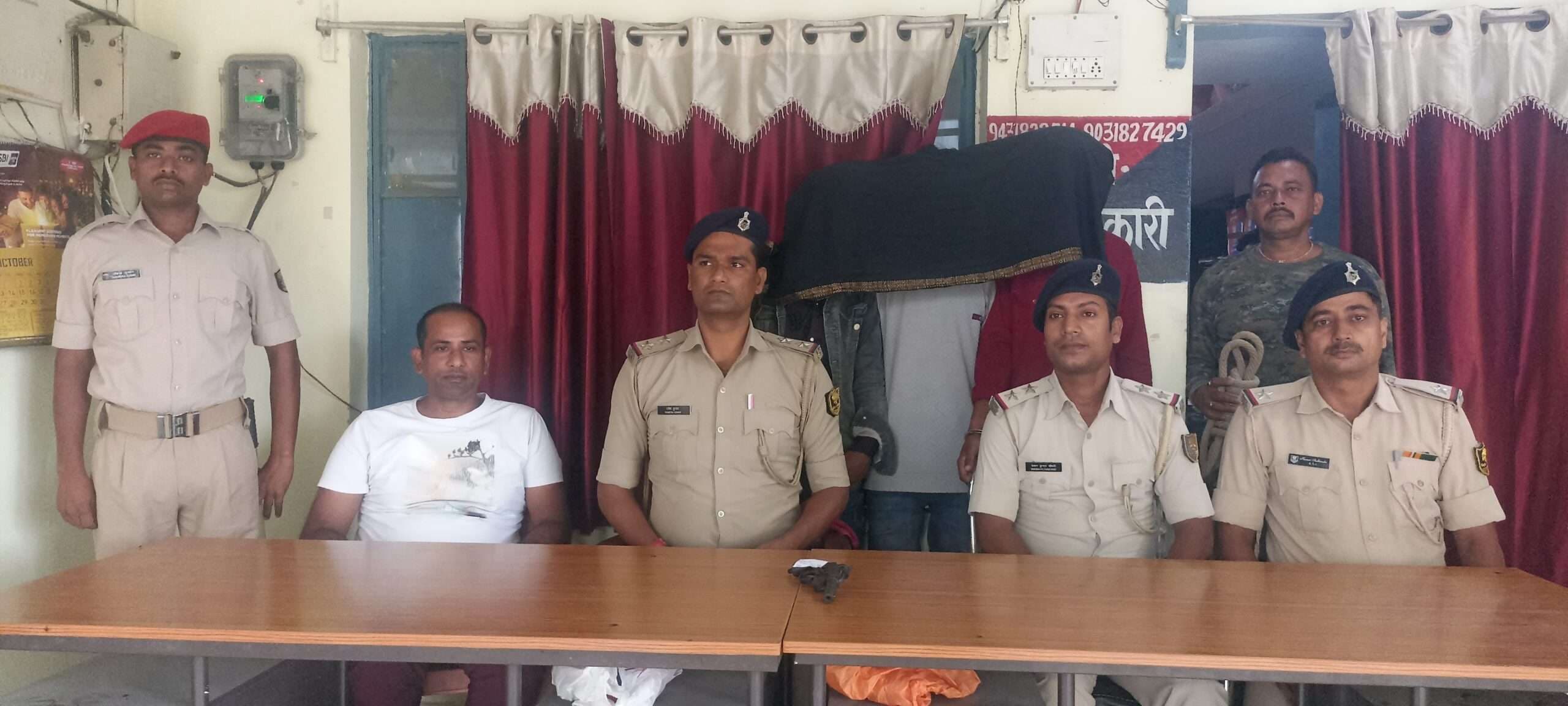 Samastipur News:पूसा में देसी कट्टा के साथ तीन युवक गिरफ्तार