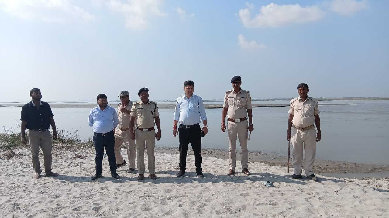 बीडीओ ने छठ घाटों का किया निरीक्षण