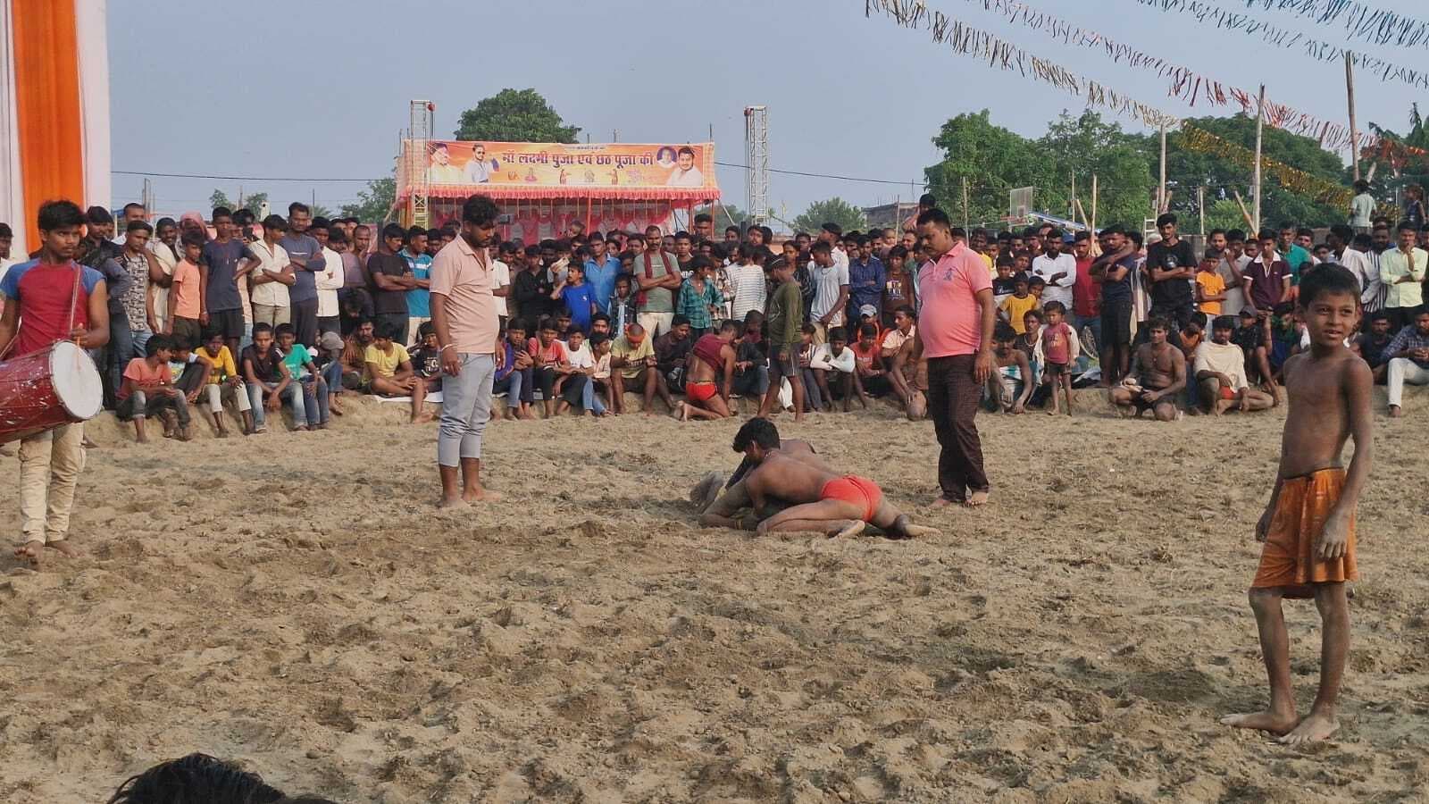 Samastipur News:अंतर्राज्यीय दंगल प्रतियोगिता में पहलवानों ने दिखाया दमखम