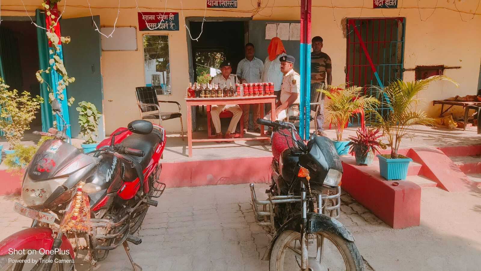 46.200 लीटर देसी व विदेशी शराब के साथ दो गिरफ्तार