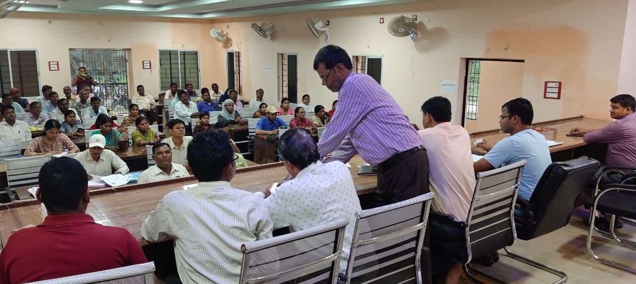 मतदान के प्रति विश्वास व जागरूकता फैलाने के उद्देश्य से की बैठक