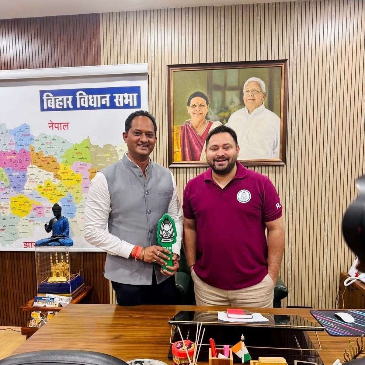 मोहनिया विस सीट पर राजद ने निर्दलीय प्रत्याशी रवि शंकर को दिया समर्थन