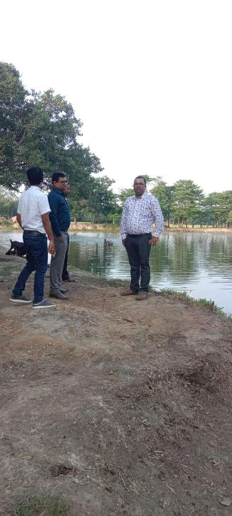 कार्यपालक अभियंता ने घाटों का लिया जायजा