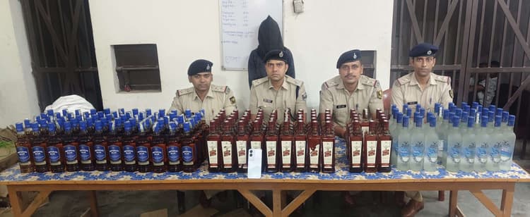 137.5 लीटर शराब के साथ तीन तस्कर गिरफ्तार