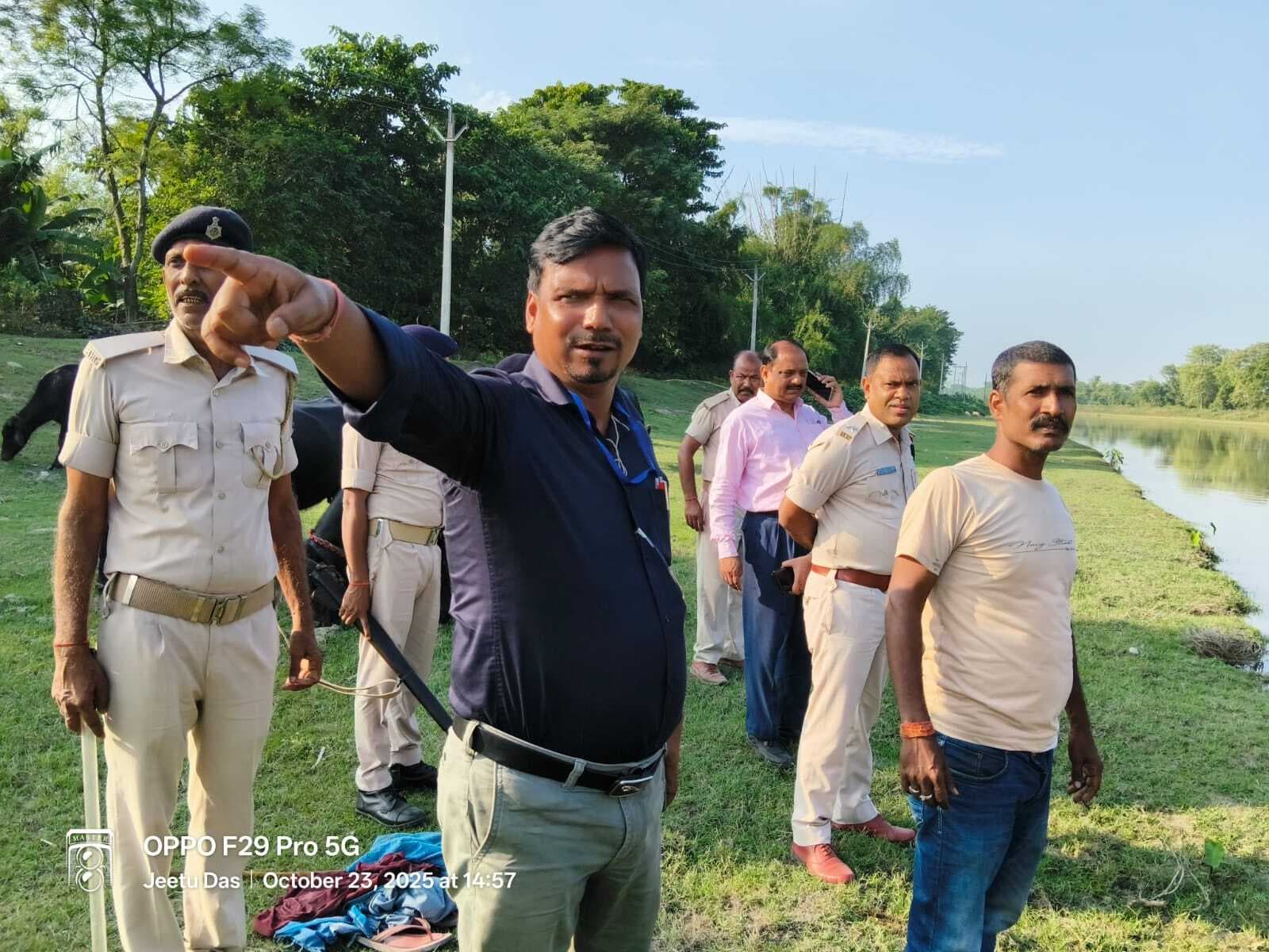 बीडीओ व सीओ ने छठ घाटों का लिया जायजा