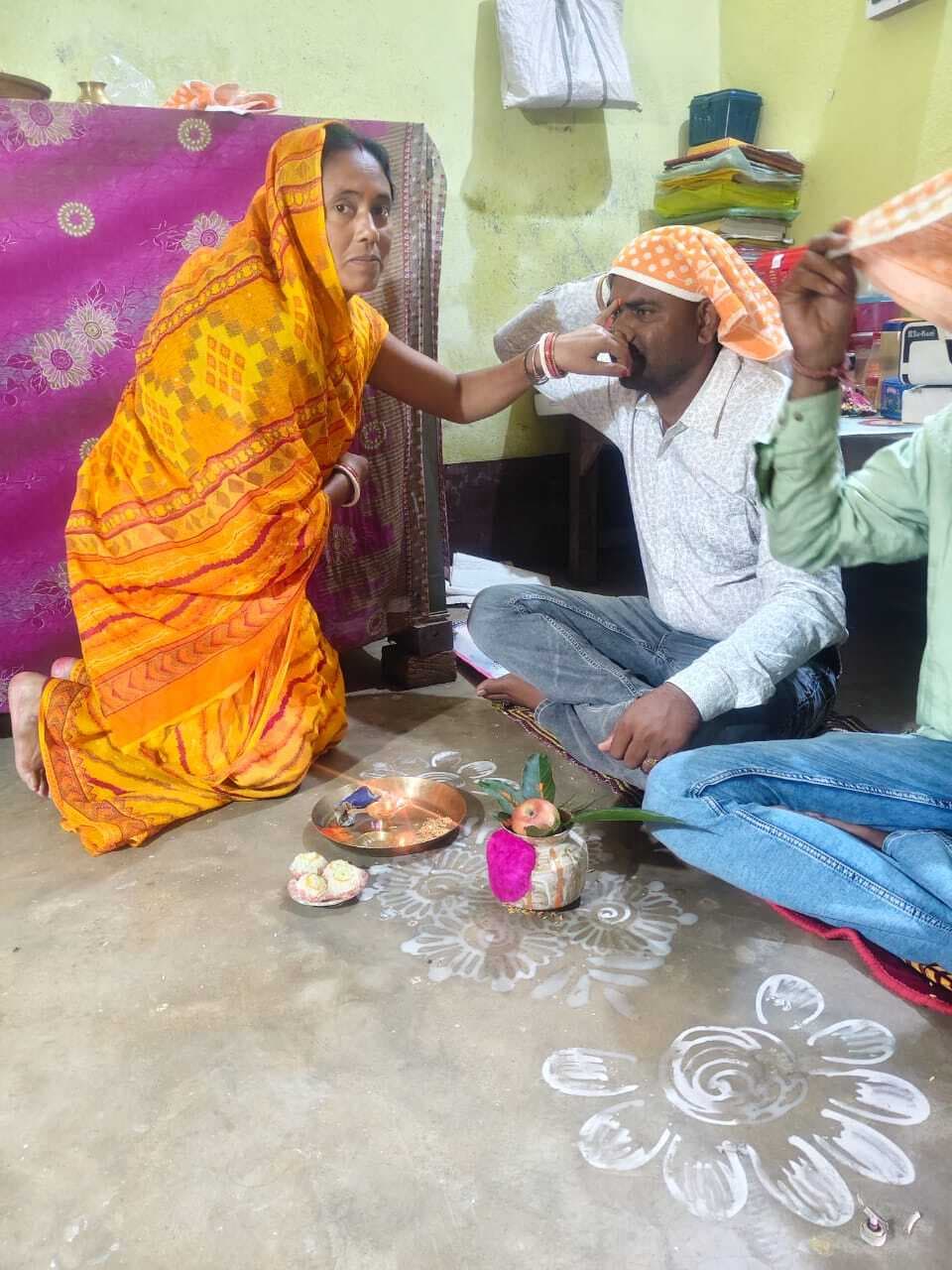 नाला में हर्षोल्लास के साथ मनाया भैयादूज