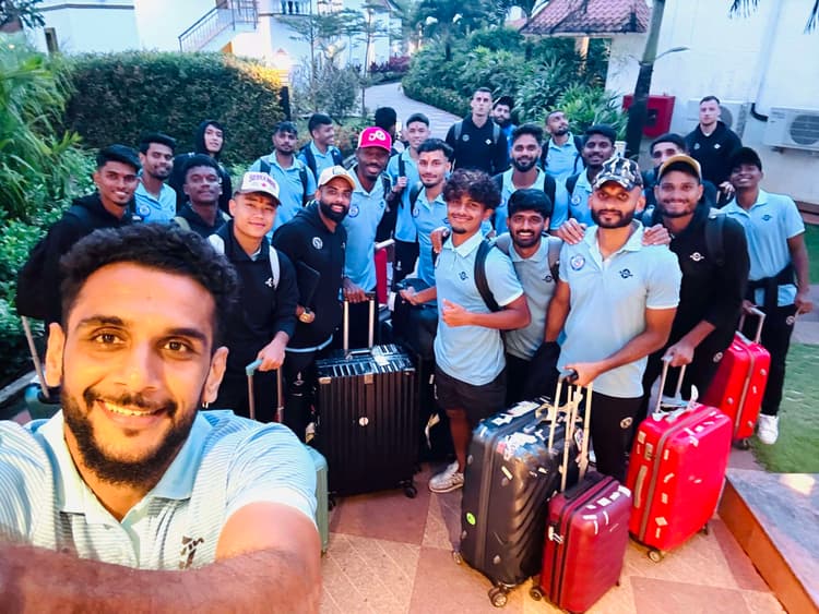 jamshedpur fc arrived to goa for super cup : जेएफसी की टीम पहुंची गोवा, आज से करेगी अभ्यास