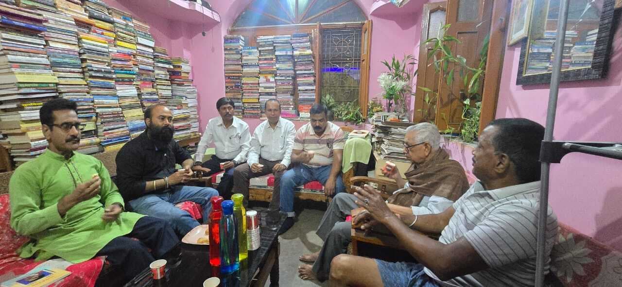 मयूराक्षी साहित्यिक मंच ने आयोजित की काव्य गोष्ठी