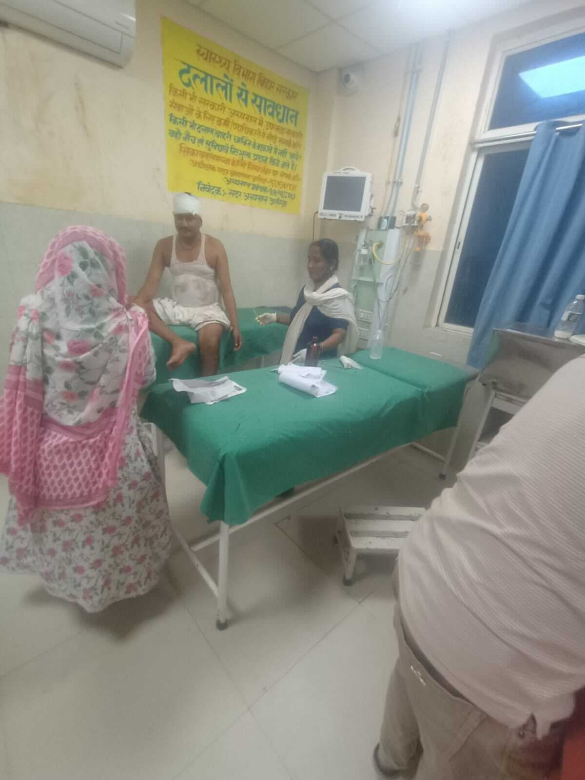 सदर अस्पताल में सफाई कर्मी ने मरीज को लगाया इंजेक्शन