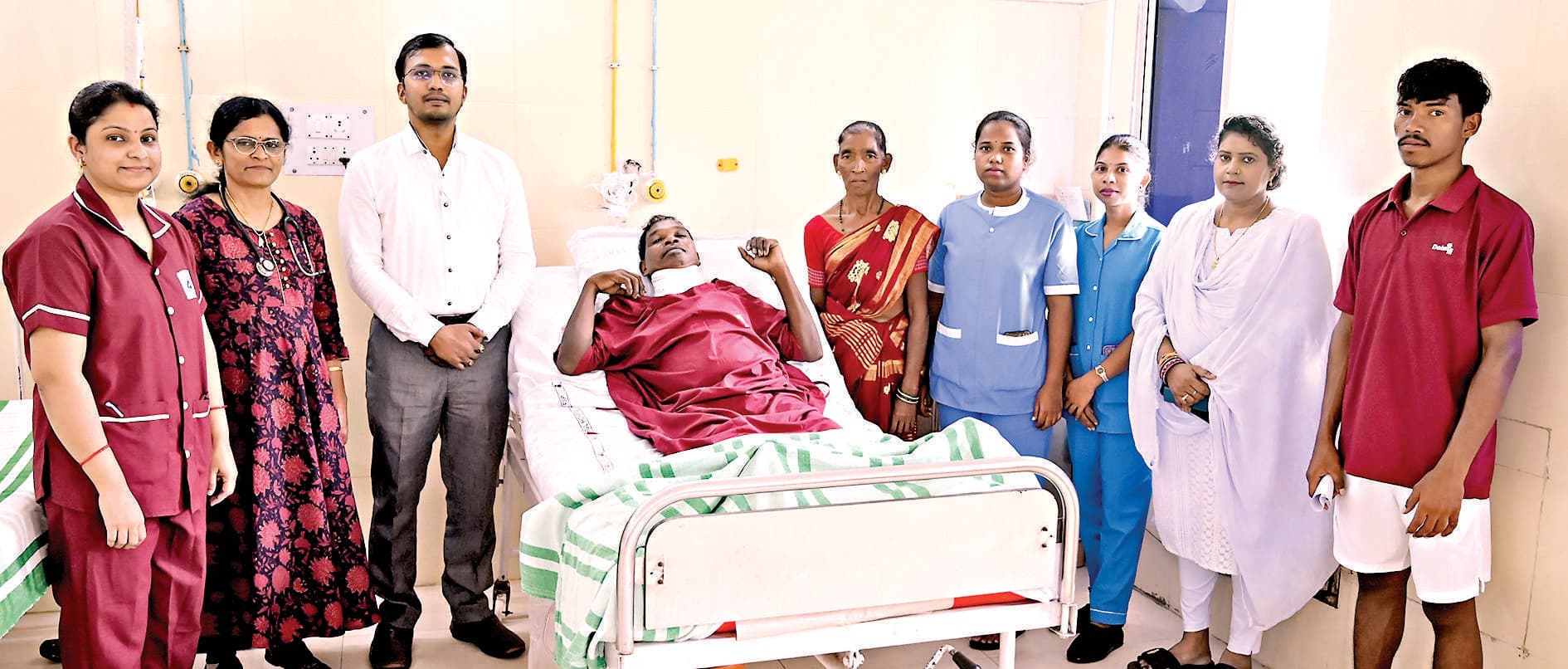 Rourkela News: आइजीएच में क्वाड्रिपैरेसिस से ग्रसित मरीज का किया गया इलाज