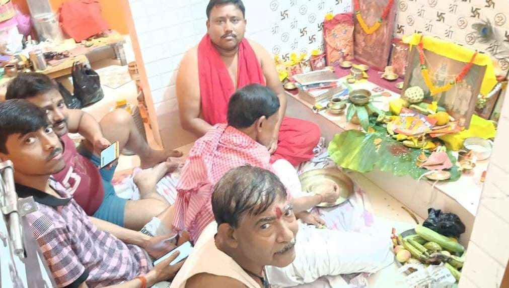 Bhagalpur news शहरी व ग्रामीण क्षेत्र में मना भैया दूज, चित्रगुप्त की हुई पूजा