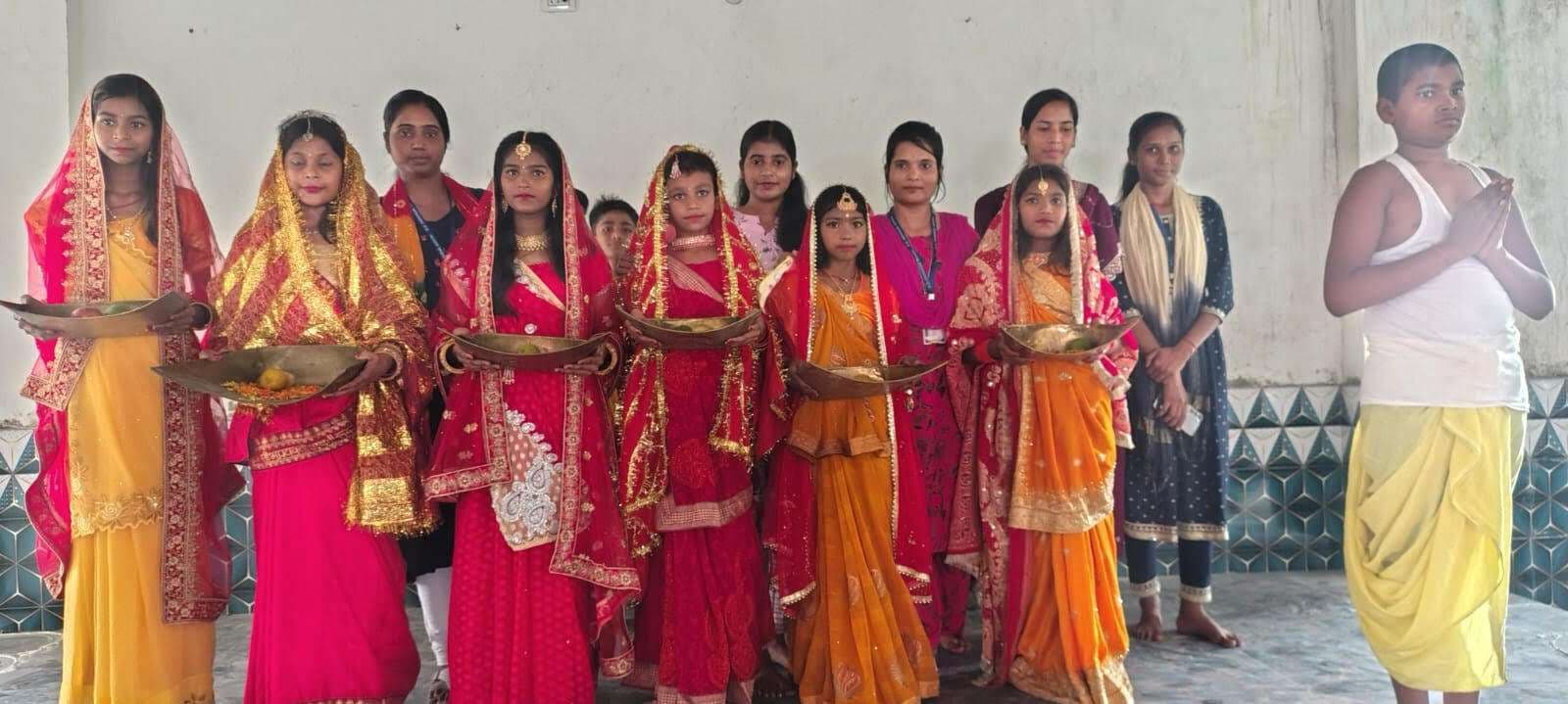 Samastipur : आरके मेमोरियल के बच्चों ने प्रस्तुत की झांकी