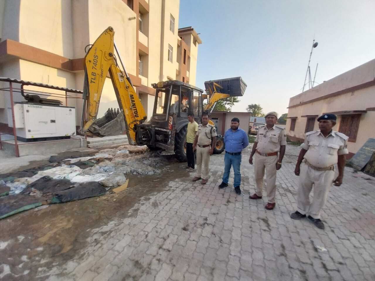 1991 लीटर शराब का किया गया विनिष्टिकरण