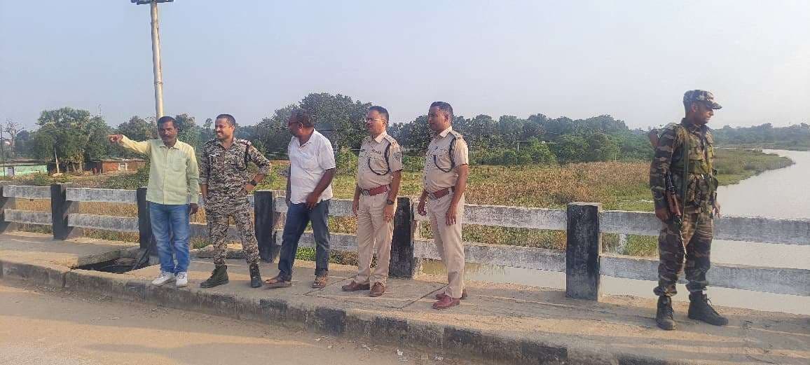 गोड्डा में छठ पूजा पुलिस सुरक्षा और तैयारियां तेज