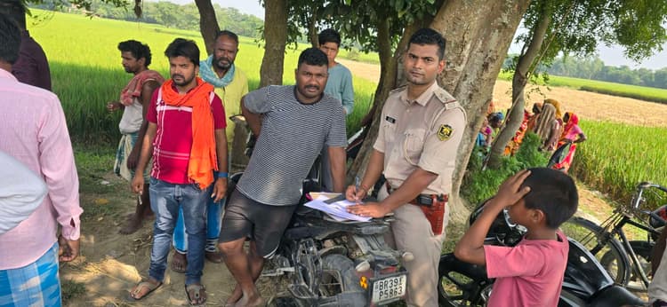 विवाहिता की हत्या कर शव पोखर में फेंकने का आरोप, जांच शुरू