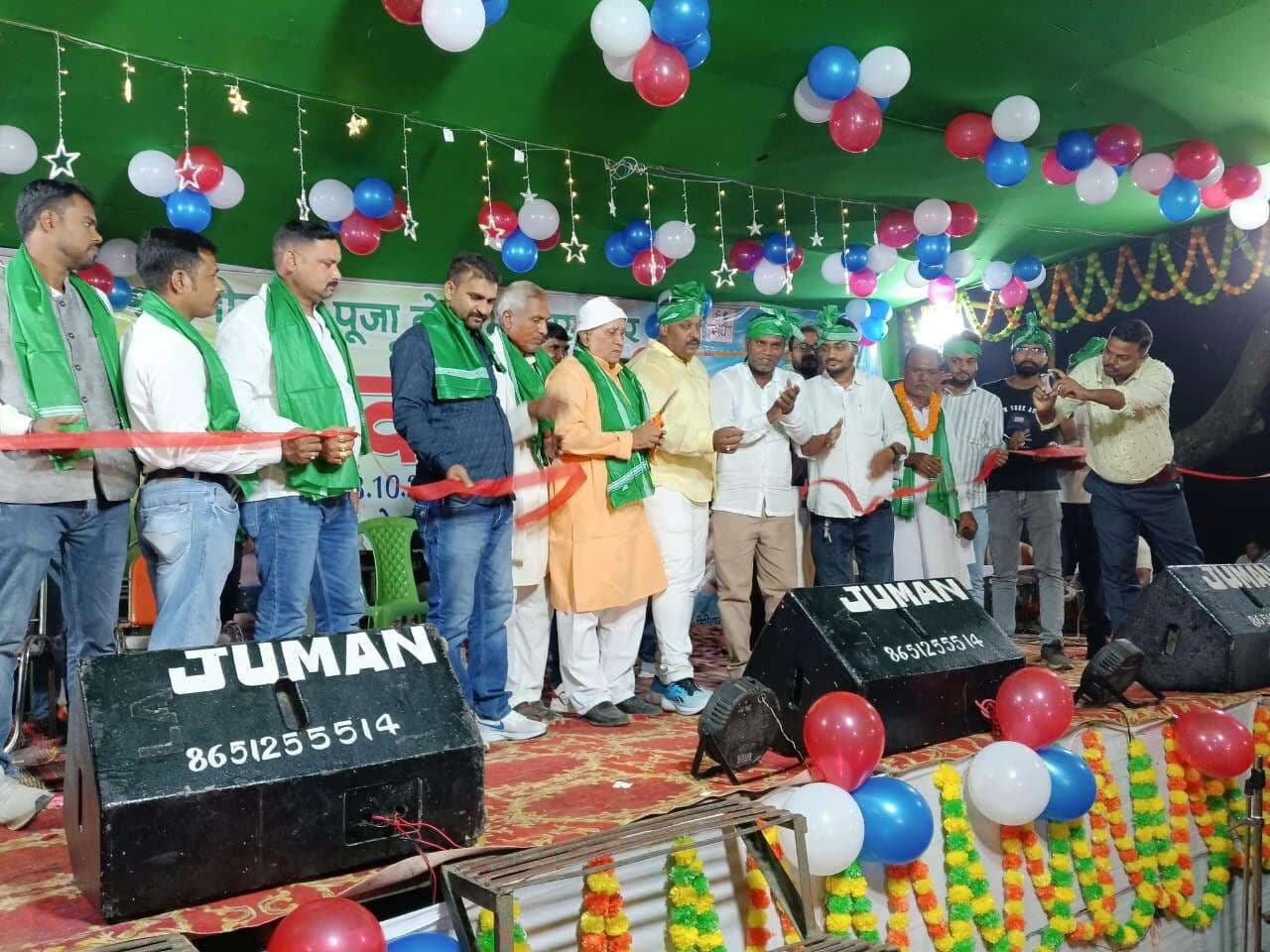 गोवर्धन पूजा पर सांस्कृतिक कार्यक्रम का आयोजन