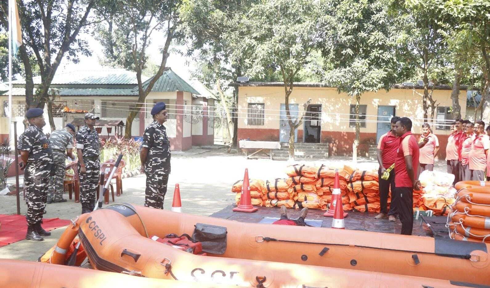 एसएसबी महानिरीक्षक 19 वीं वाहिनी मुख्यालय व सीमा चौकी का किया निरीक्षण