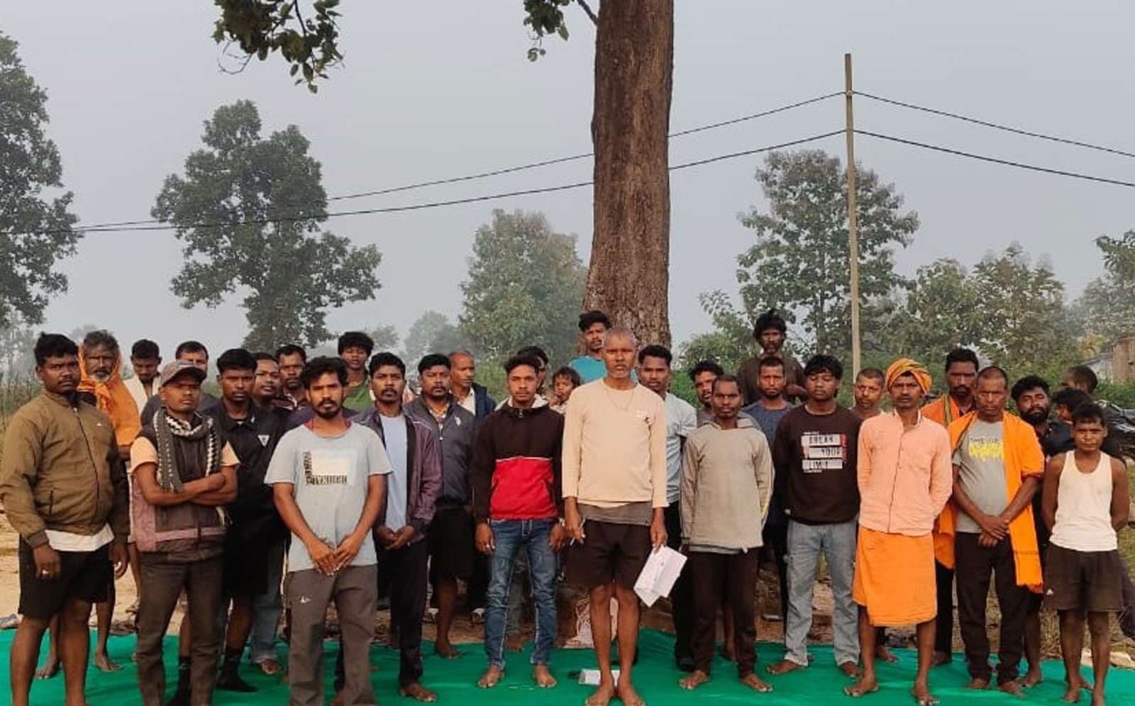 29 अक्टूबर को धरना में शामिल होंगे विस्थापित परिवार