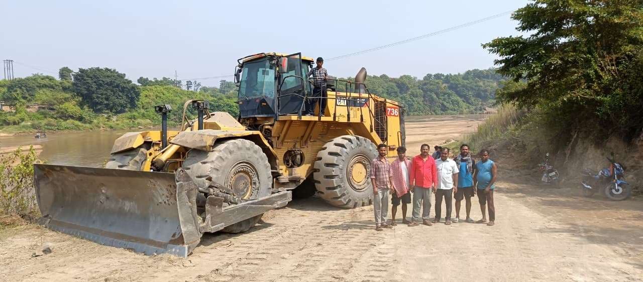 धमधमिया छठ घाट की सफाई शुरू