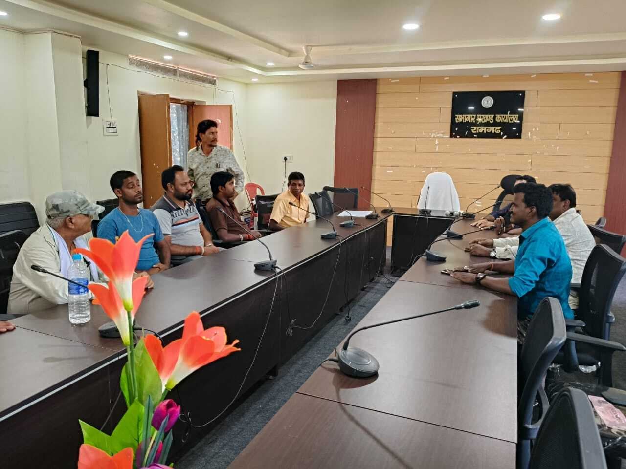 लखनपुर काली मेला बंदोबस्ती के लिए आयोजित ग्रामसभा रही बेनतीजा