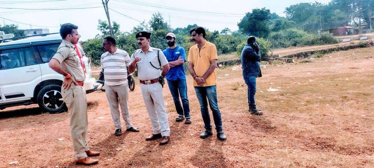 ट्रैफिक एसपी ने लिया रातू छठ घाट का जायजा