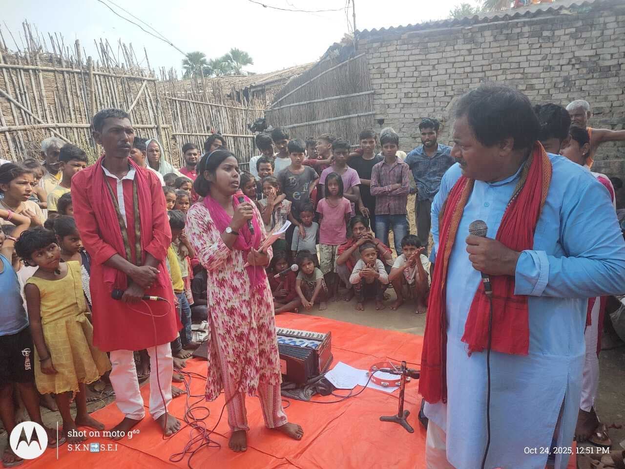 Samastipur News:वोट देकर ही मैं खाना खाऊंगी....