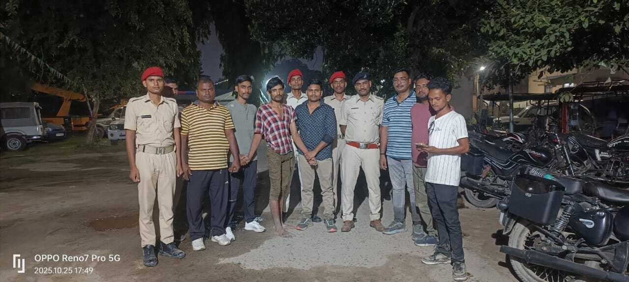 हाजत से फरार आरोपित हुआ गिरफ्तार