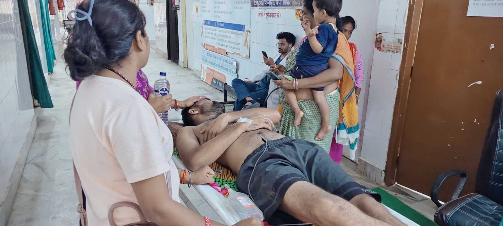 घरेलू विवाद में बड़े भाई ने छोटे भाई पर चाकू से किया जानलेवा हमला, रेफर