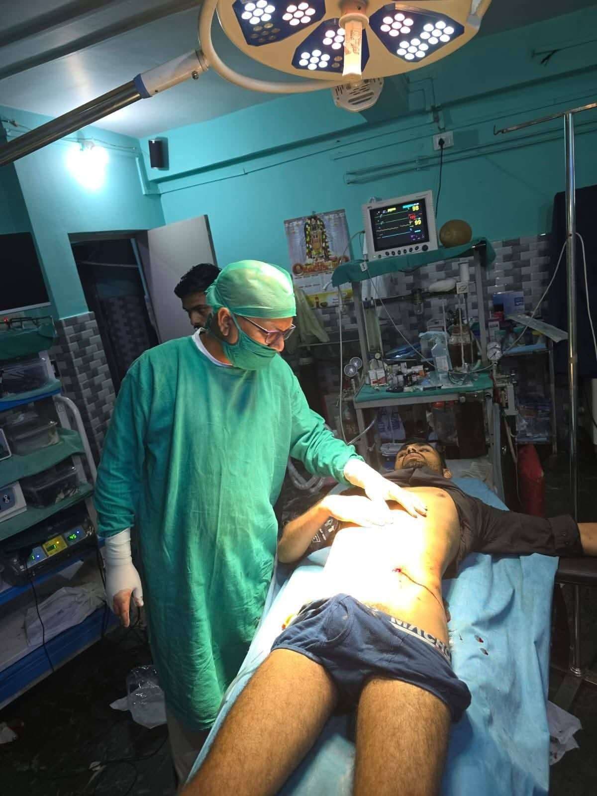 सांस्कृतिक कार्यक्रम में चली गोली, तीन जख्मी, आठ गिरफ्तार