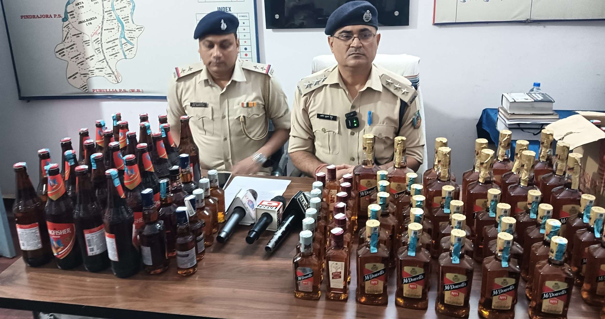 Bokaro News : 109 बोतल शराब जब्त, एक गिरफ्तार