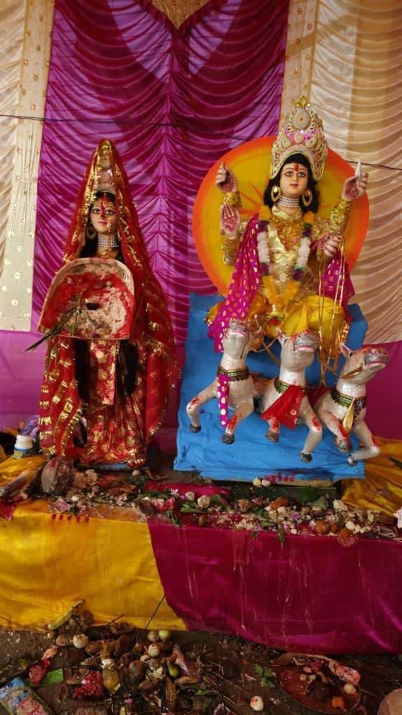 Bhagalpur news छठ करने दूर-दूर से अजगैवीनाथ धाम पहुंचे हैं श्रद्धालु