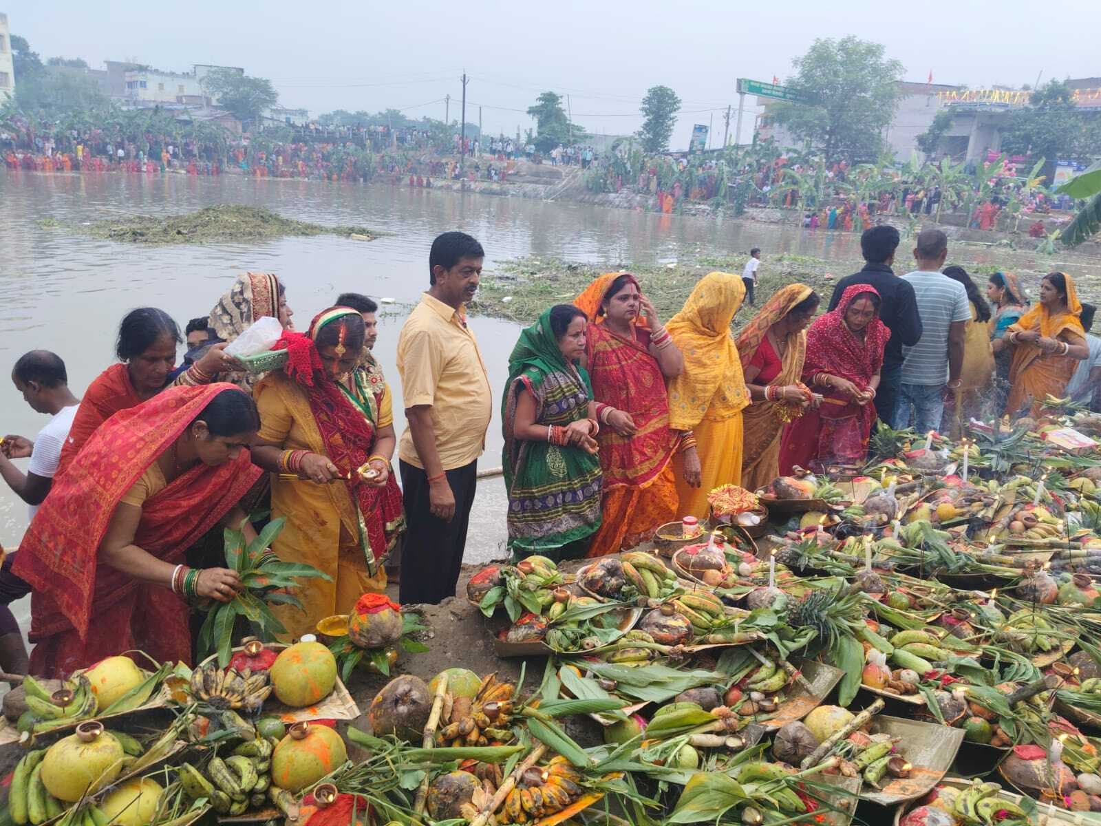 हर्षोल्लास पूर्ण माहौल में  चार दिवसीय आस्था का महापर्व छठ संपन्न