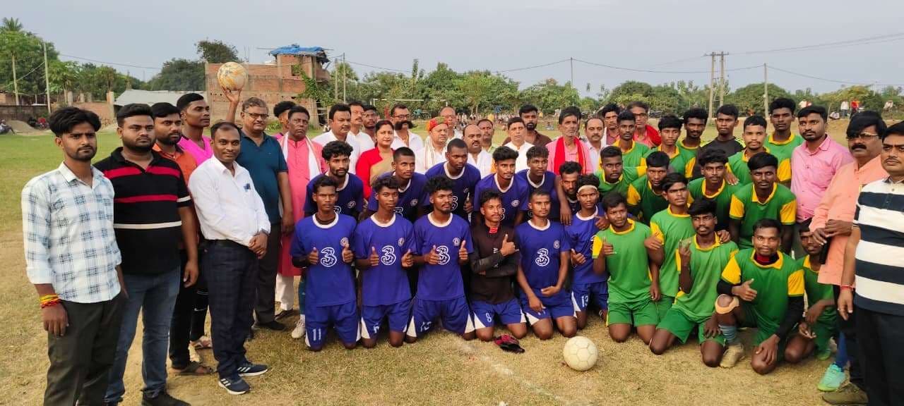 Bhagalpur news शादीपुर में रोमांचक मुकाबले में गोविंदपुर विजयी