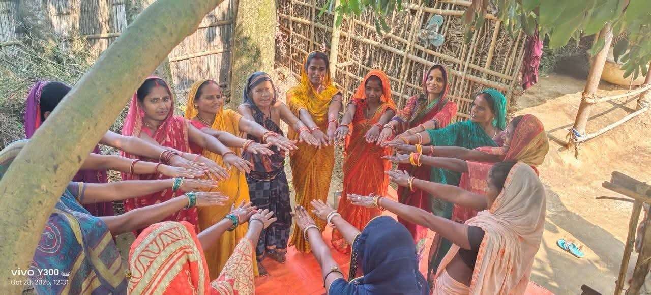 जीविका दीदियों ने चलाया मतदाता जागरूकता अभियान