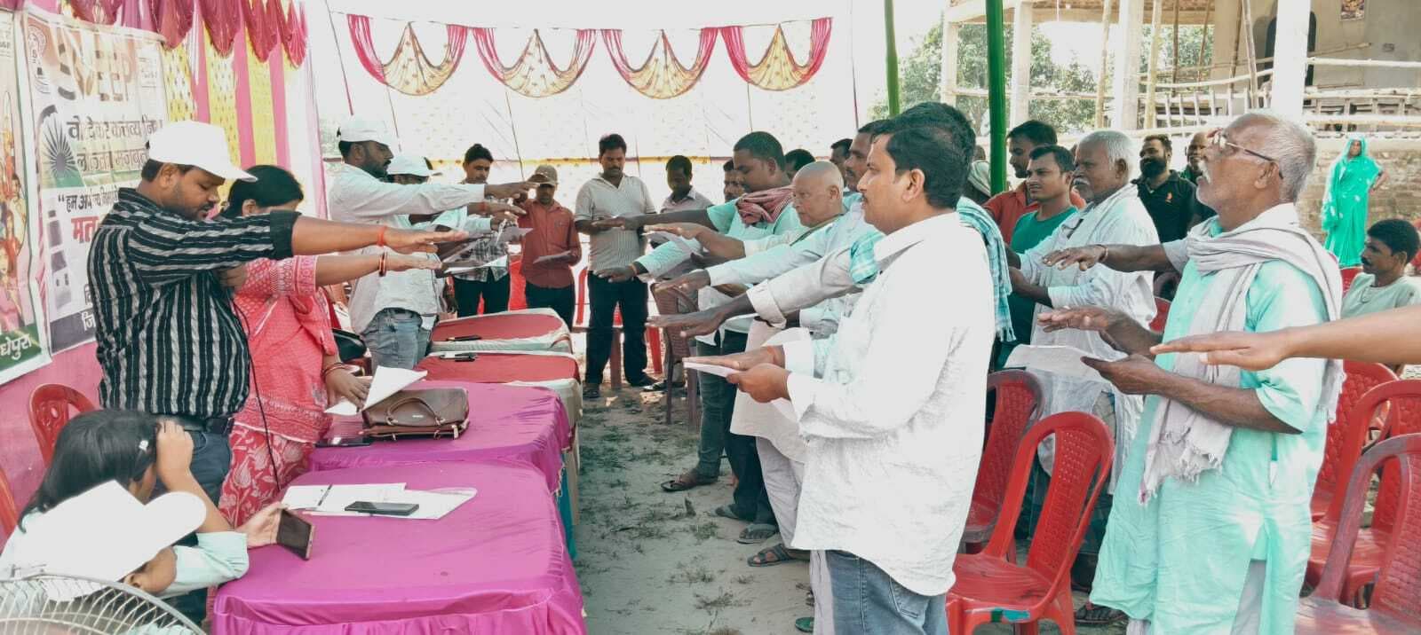 किसान चौपाल सह मतदाता जागरूकता कार्यक्रम, मतदान के लिए किया  प्रेरित