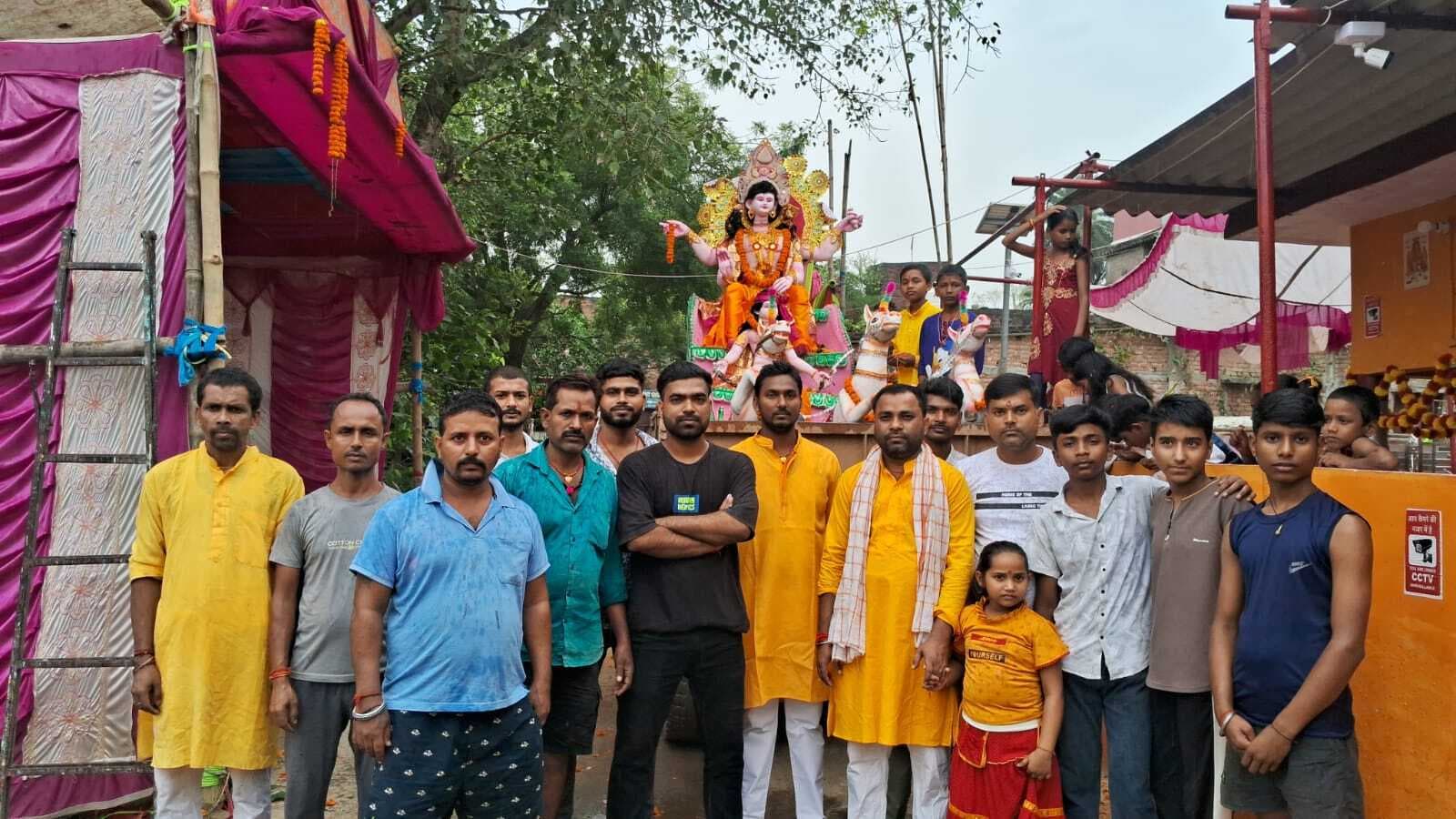 Samastipur News:भगवान भास्कर की की प्रतिमा विसर्जित