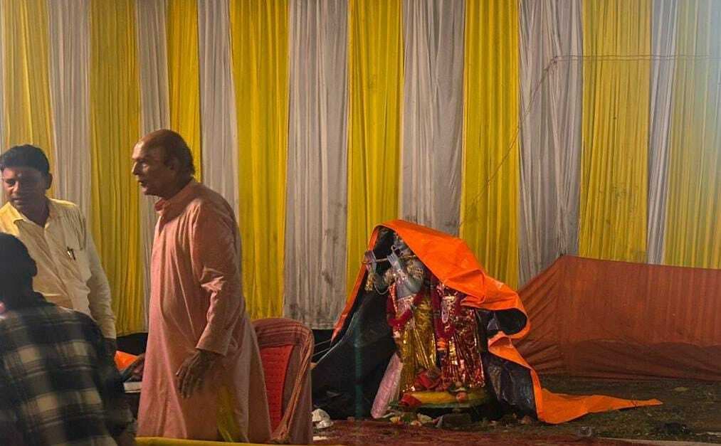 गोशाला में श्रद्धा भक्ति से हुई गो पूजन