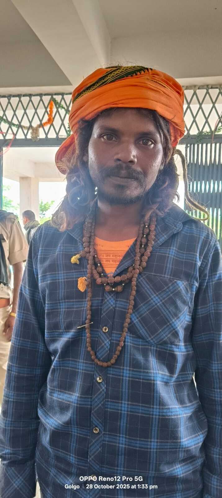 कुख्यात नक्सली वीरू संथाल गिरफ्तार, कई मामलों में पुलिस को थी तलाश