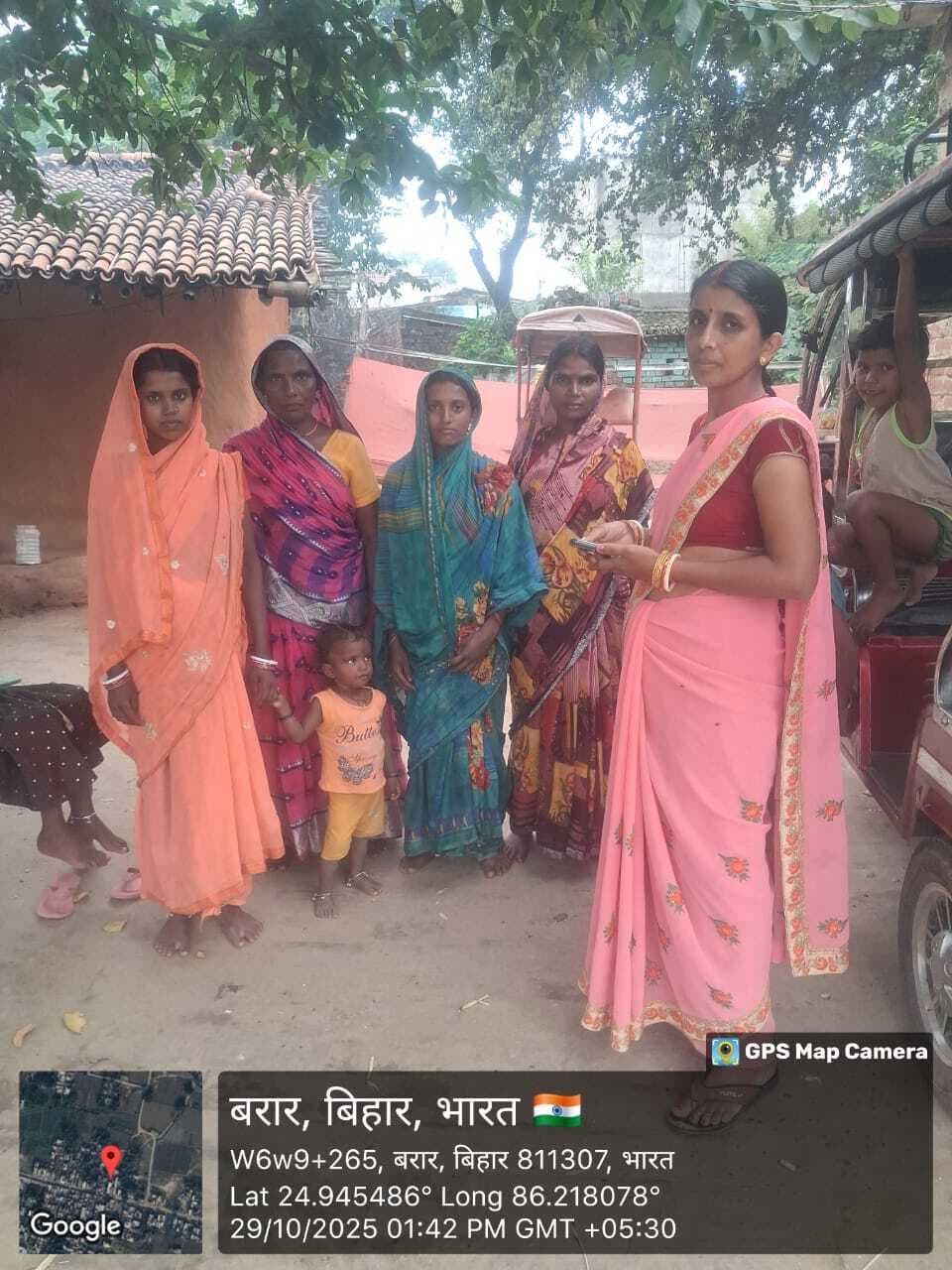 महादलित टोलों में गूंजा मतदान अवश्य करें का संदेश