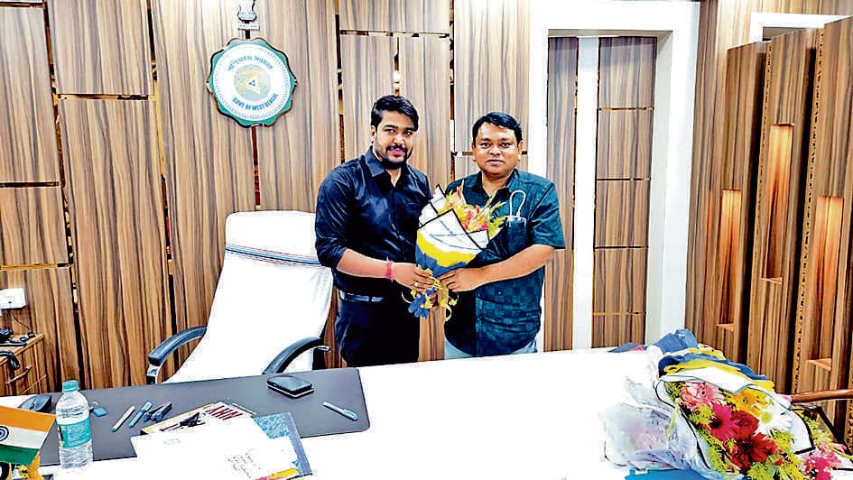 दुर्गापुर के नये एसडीएम सुमन ने संभाला पदभार