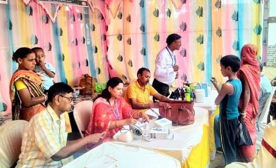 पथरगामा में दो दिवसीय प्रखंड स्तरीय आयुष स्वास्थ्य शिविर का आयोजन