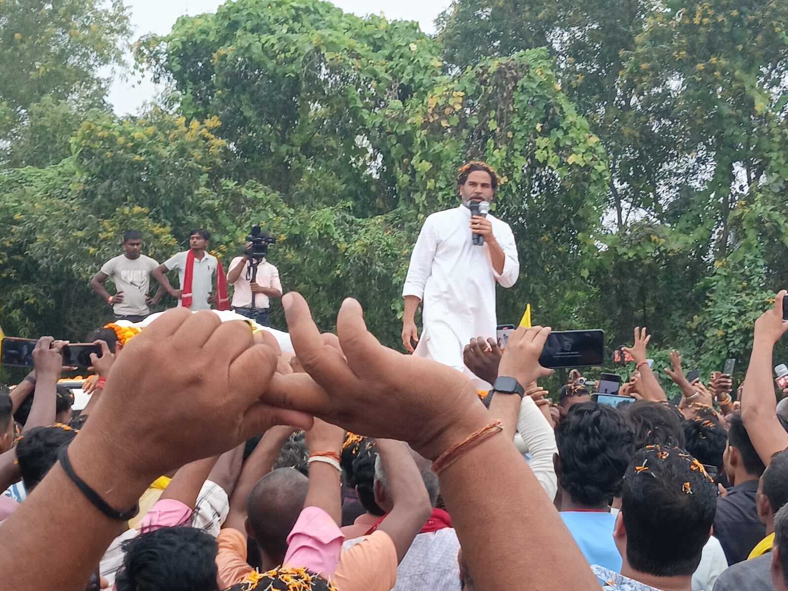 Bhagalpur news बिहार का वोट गुजरात के काम आता है : प्रशांत किशोर