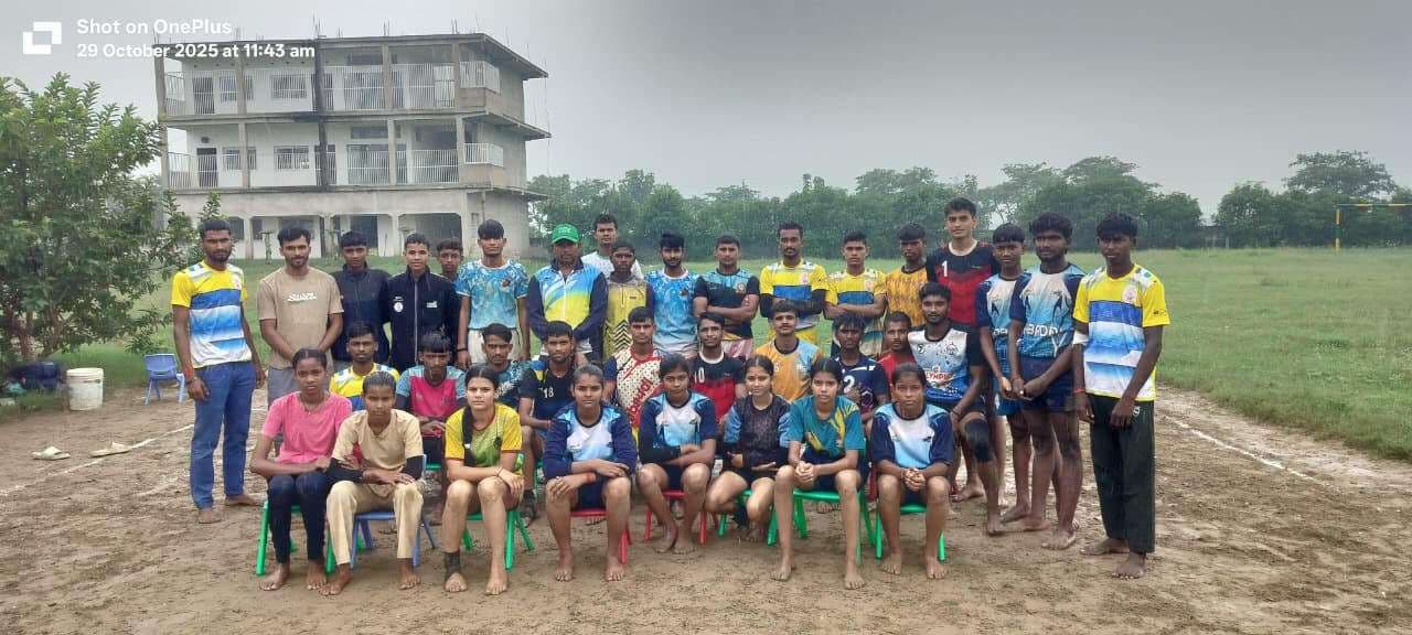 सब जूनियर कबड्डी प्रतियोगिता के लिए खिलाड़ियों का हुआ चयन